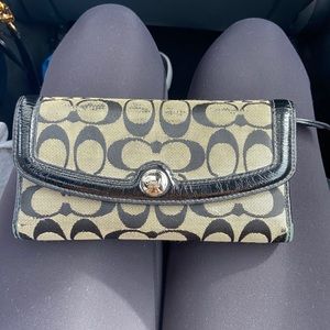 Coach wristlet